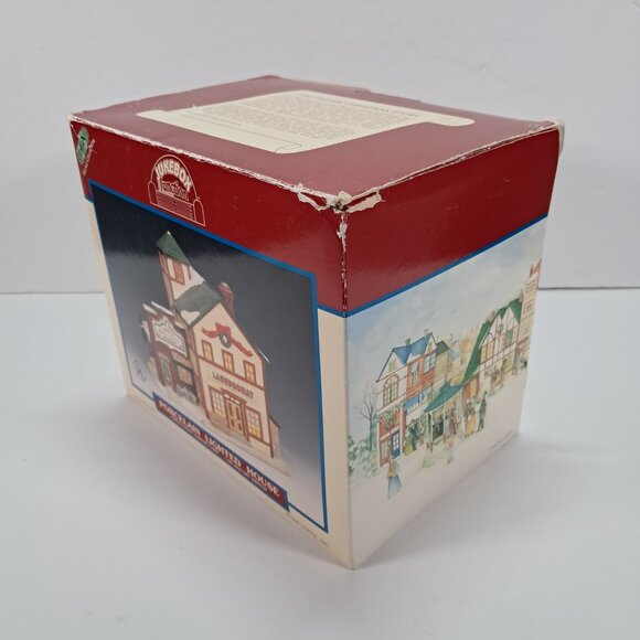 Lemax Lighted House 1998 Buds Appliance Laundromat 85281 Light and Box included - Picture 9 of 13